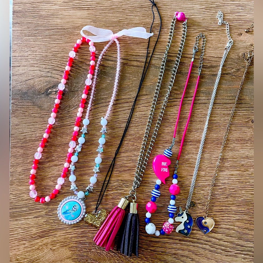 Necklaces bundle of little girls